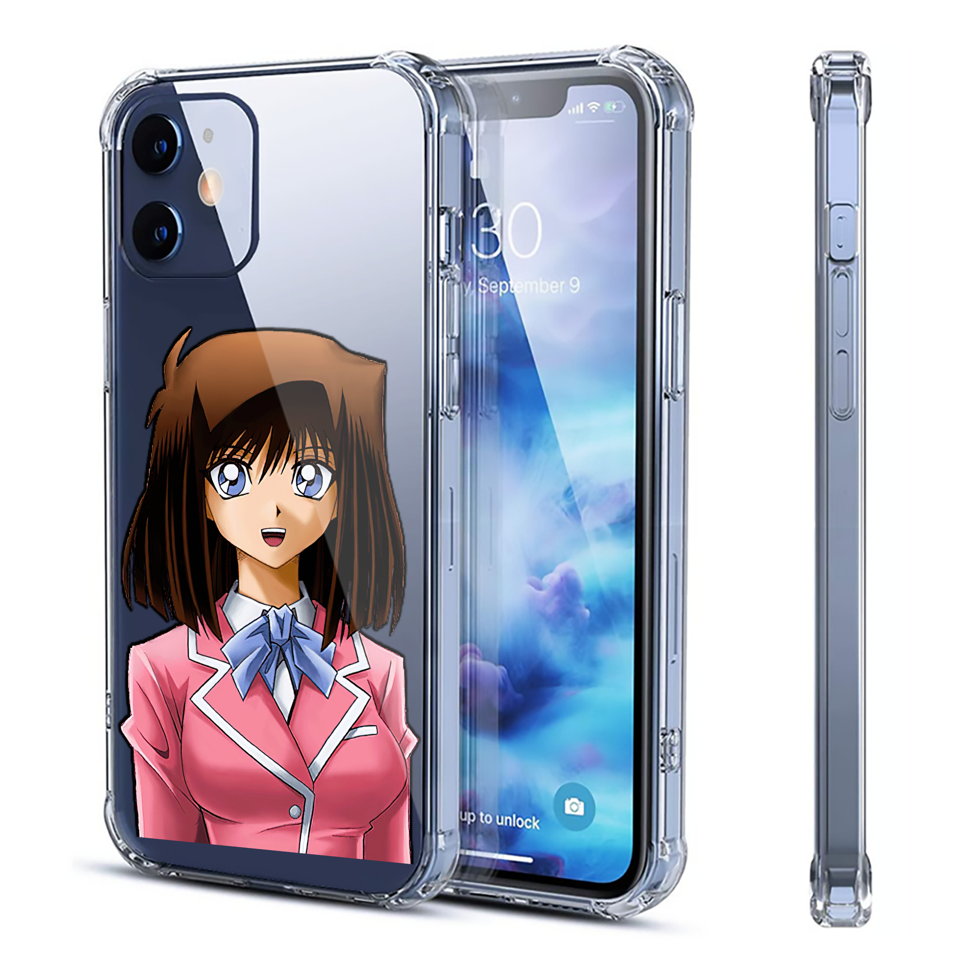 （画像用） 遊☆戯☆王 Yu-Gi-Oh! 【iPhone 12シリーズ対応】透明スマホケース（クリアソフトケース）